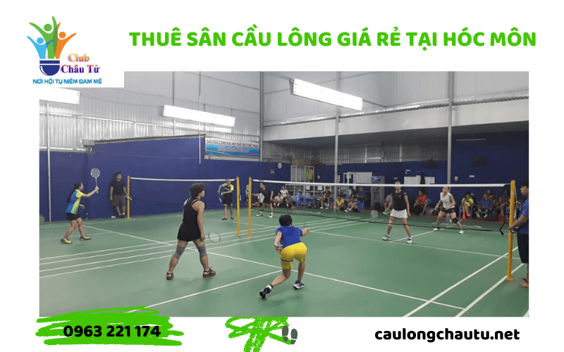  thuê sân cầu lông