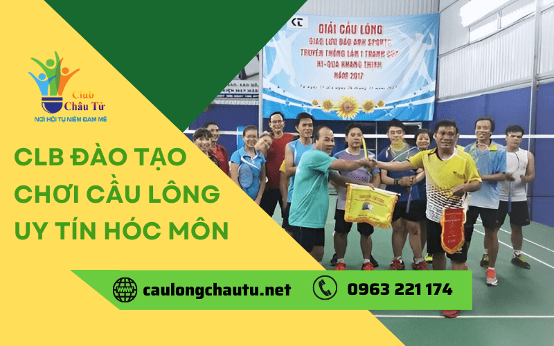 đào tạo chơi cầu lông Hóc Môn