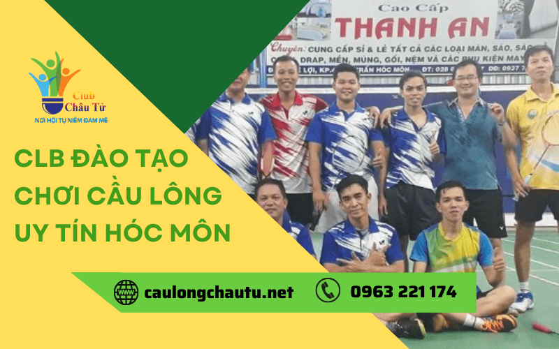 đào tạo chơi cầu lông Hóc Môn